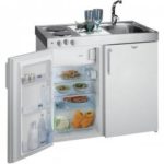 WHIRLPOOL ART316 DT-H A+ Combiné Cuisine électr.  100 cm  évier à droite  frigo 130L 114 16**** Whirlpool