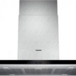 SIEMENS LF98BA572 Hotte décor îlot 90cm  870m³ h  40 db(A)  cache-filtre design  éclairage LED  inox Siemens